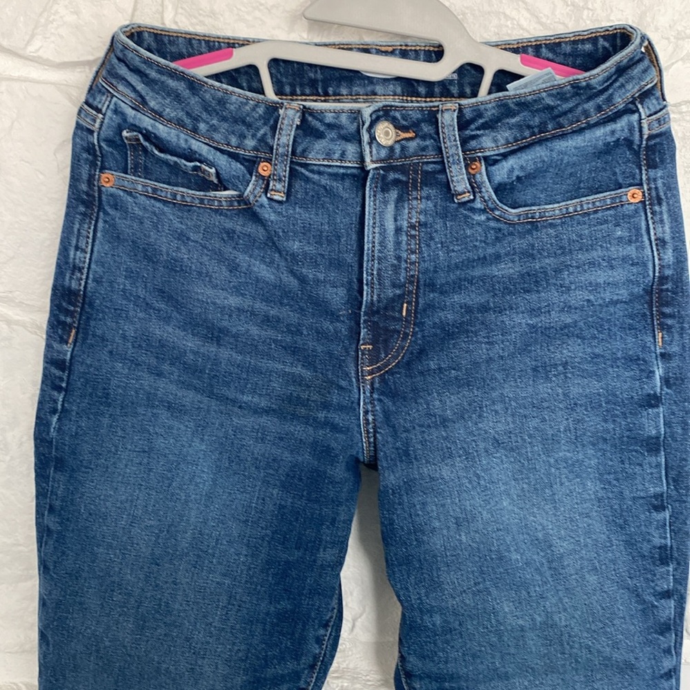 Old Navy O. G. straight high rise jeans with secret slim pockets size 3